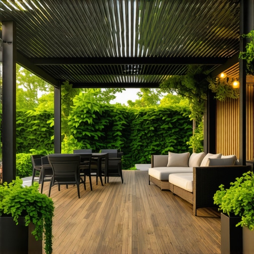 Secure your Outdoor Retreat: Best Composite Decking & Pergola Ideas
