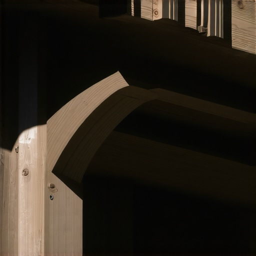 A sturdy outdoor pergola made from weather-resistant composite wood beams and posts