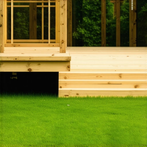 How to Build a Freestanding Deck Without Attaching to the House