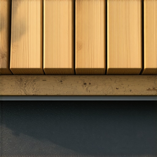Close-up of waterproof membrane on a deck showing overlaps and sealing
