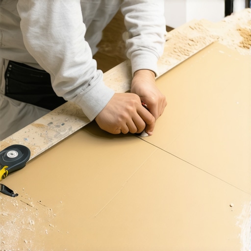 The Cardboard Template Trick for Cutting Perfect Curves in Composite Boards