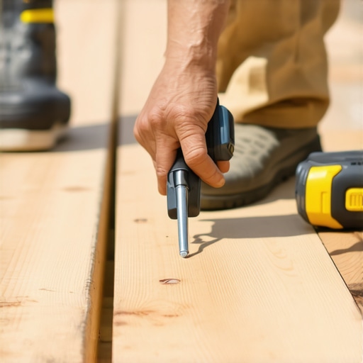 The Chalk Line Trick for Perfectly Centered Deck Screws