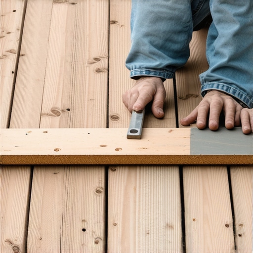 The Leveling Shim Move for Perfectly Flat Decks