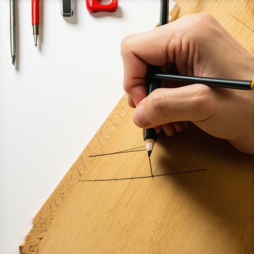 The Pencil Compass Trick for Scribing Boards to Siding