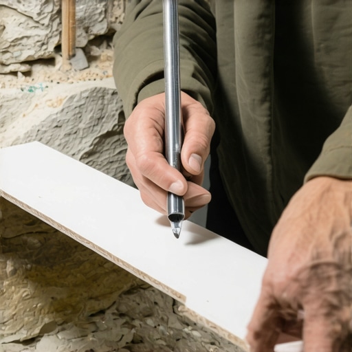 The Secret to Scribing Composite Boards Against Natural Stone