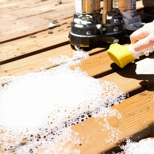 The Soap and Water Test for Finding Gas Line Leaks on Your Deck