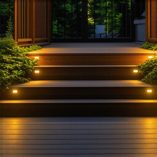 How to Align Deck Stair Lights Without Looking Like a Runway