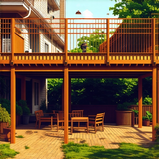 How to Build a Freestanding Deck Without Attaching to the House