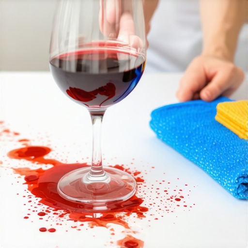How to Clean Red Wine Stains Off Porous Composite Boards