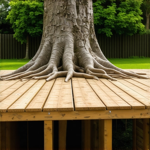 How to Frame a Deck Around an Existing Tree Without Killing the Roots