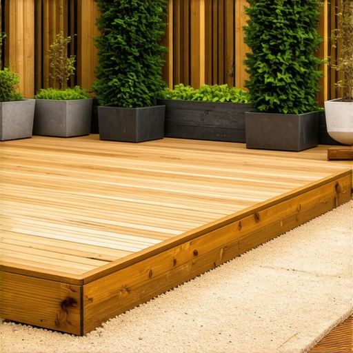 How to Hide Ugly Concrete Footings on Your New Deck