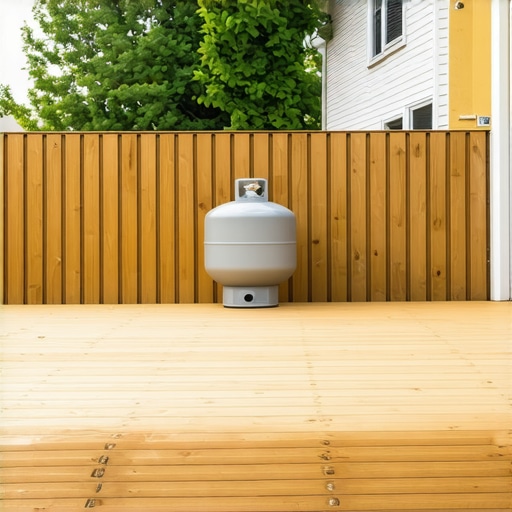 The Best Way to Hide a Propane Tank Under Your Deck