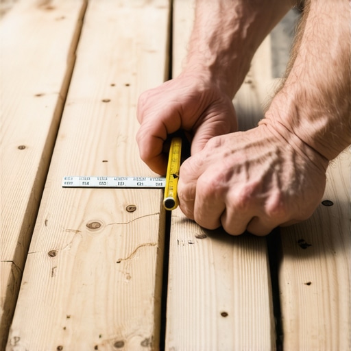 The Chalk Line Trick for Perfectly Centered Deck Fasteners