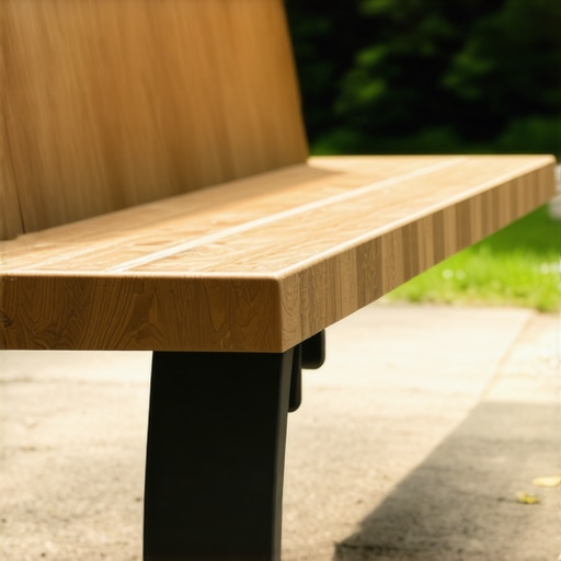 The Hidden Bracket Move for Fastening Benches Without Visible Screws