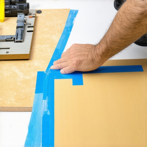 The Painter's Tape Hack for Cutting Composite Without Splintering