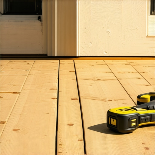 The Pencil-Scribe Trick for Fitting Decking Against Rough Siding