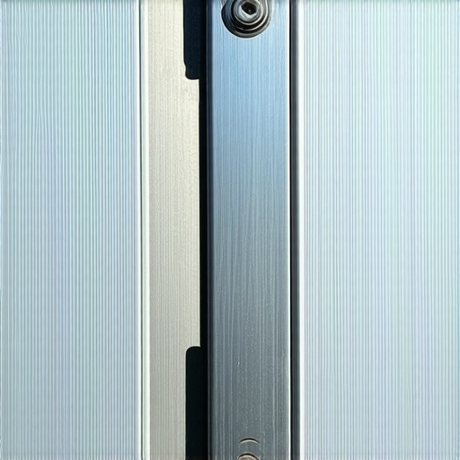 Close-up of a stainless steel bolt cover hiding a deck bolt in a backyard pergola
