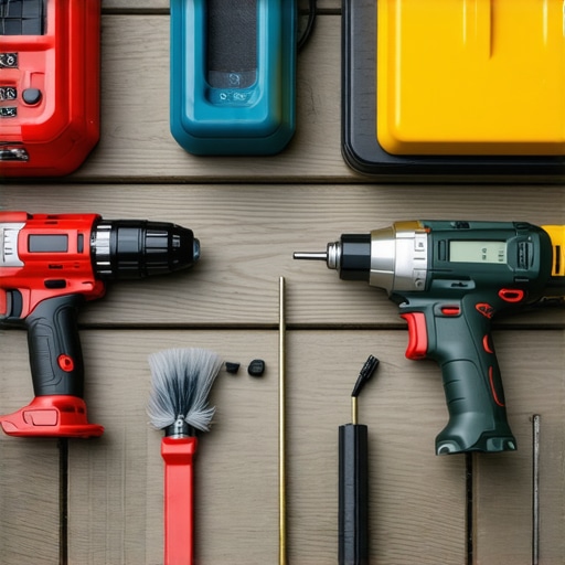 A set of professional tools for maintaining a composite deck and outdoor structures.
