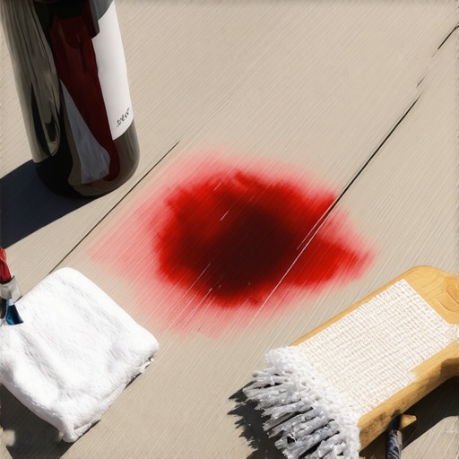 How to Clean Red Wine Stains Off Composite Decking Fast