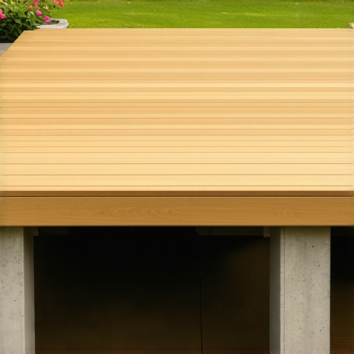 How to build a low-profile deck without touching the dirt