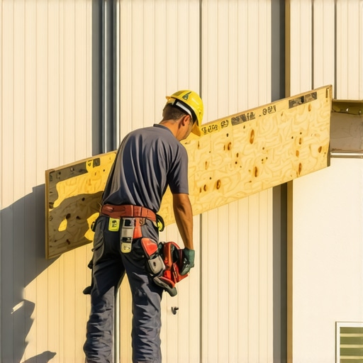How to fix a deck ledger that was installed over siding