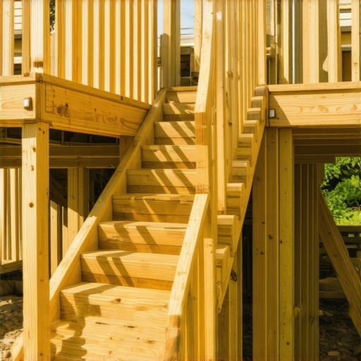 The Diagonal Bracing Secret for Ultra-Stiff Deck Stairs