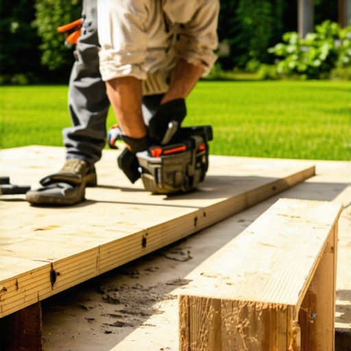 The Hidden Shim Trick for Leveling a Sloped Deck Subframe