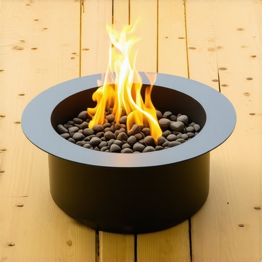 The Propane Fire Pit Clearance Rule Every Deck Owner Needs