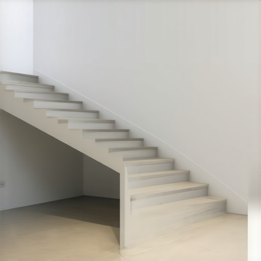 The hidden bracket trick for floating corner stairs