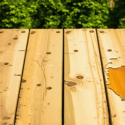 The reason your deck stain is peeling after only one year