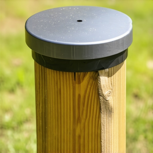 The simple drain hole fix for metal post caps