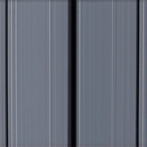 Close-up of a composite deck board gap for thermal expansion