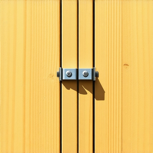 Close-up of hidden fasteners on a composite deck showing thermal expansion gaps in a mountain environment.
