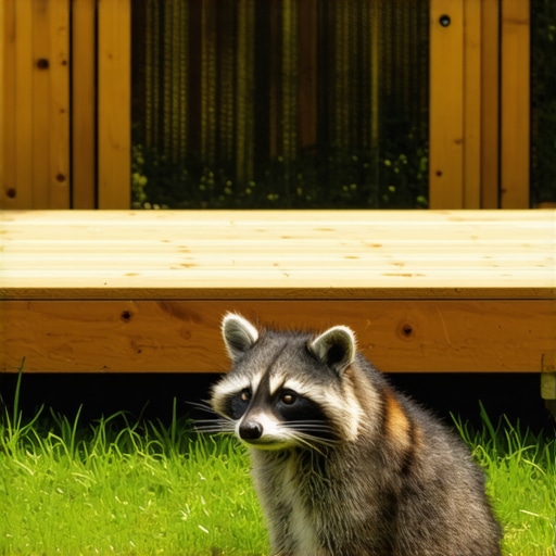 How to Stop Your Deck From Becoming a Home for Raccoons