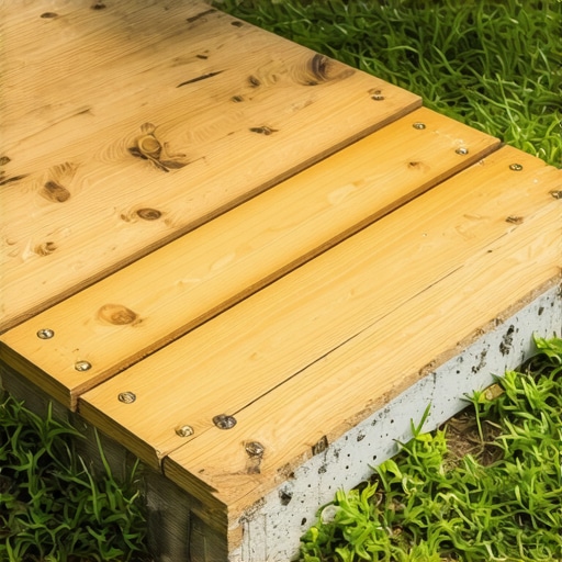 How to Stop Your Deck Stairs from Sinking into the Grass