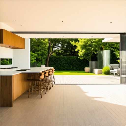 How to create a seamless transition from your kitchen to the deck