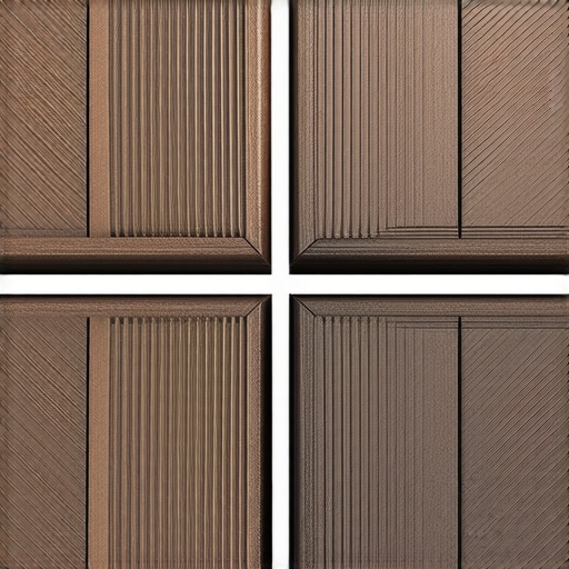 A side-by-side comparison of a gapped miter joint and a professional picture frame deck border.