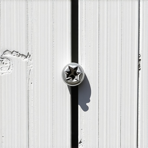 Close up of a Torx screw in composite decking board showing clean finish.