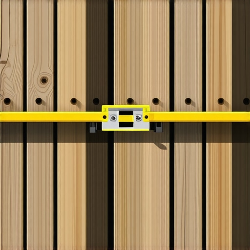 Pro spacing for a solid composite deck Close up of joist spacing under composite decking boards for structural stability