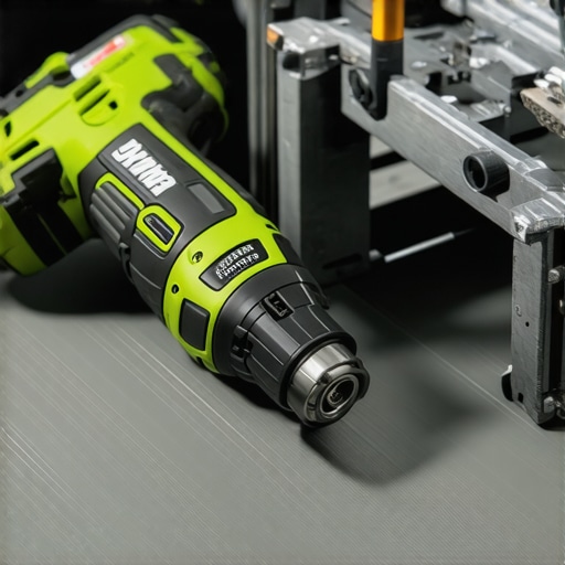Professional Decking Tools for Hidden Fasteners Cordless impact driver and camo fastening tool on composite decking