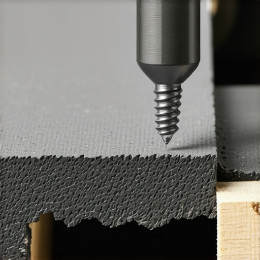 Depth control bit being used on composite deck boards for uniform finish