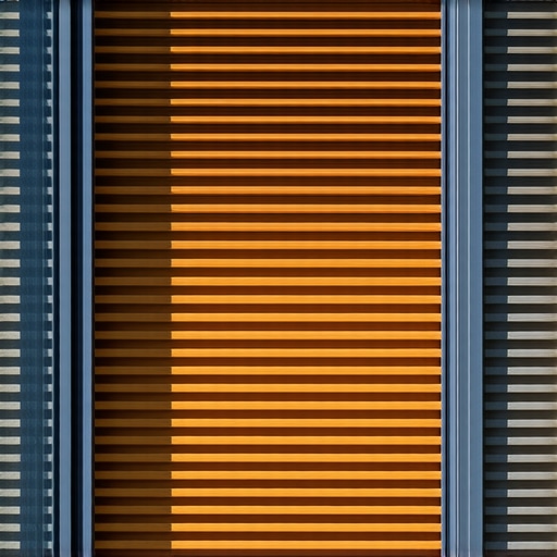 Professional Shadow Box Privacy Screen Detail Close up of staggered composite slats on a pergola showing proper airflow and privacy design.