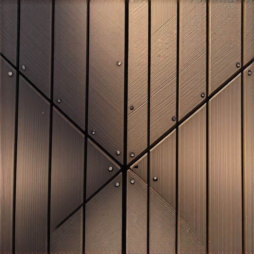 Close up of a variegated composite deck with diagonal layout and picture frame border