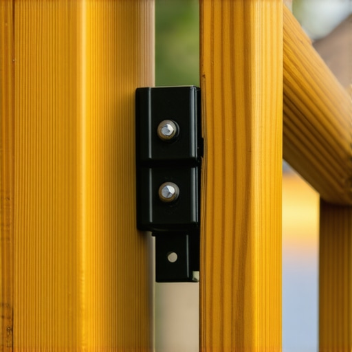 Railing Expansion Gap Detail Close up of a professional deck railing installation showing the necessary expansion gap at the bracket