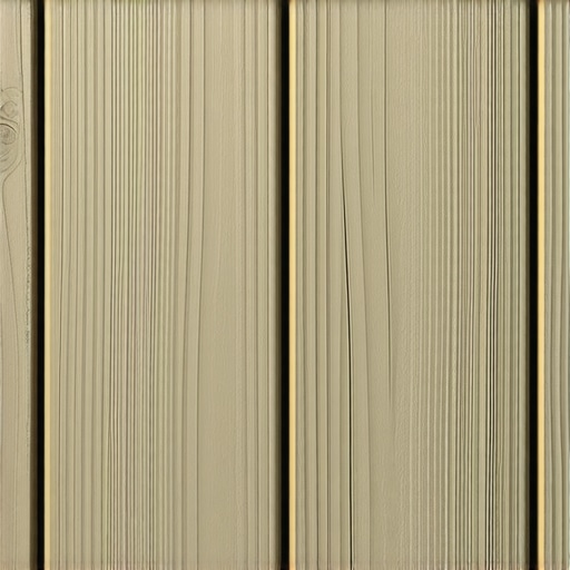 Close-up of matte finish composite decking with natural wood grain