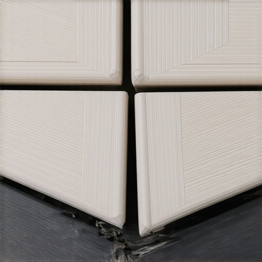 Close-up of professional picture frame decking finish with hidden fasteners