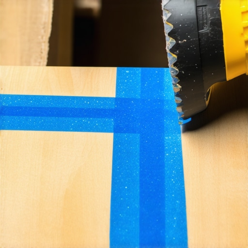 The Painter's Tape Hack for Cutting Composite Boards Without Fraying
