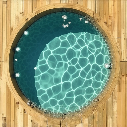 The secret to installing deck boards around a hot tub