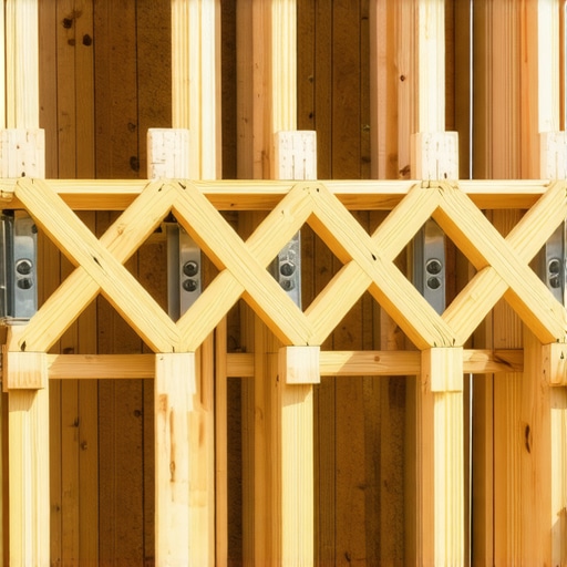 The zigzag pattern for stronger deck framing