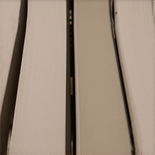 Close-up of crowning composite deck boards caused by poor expansion spacing